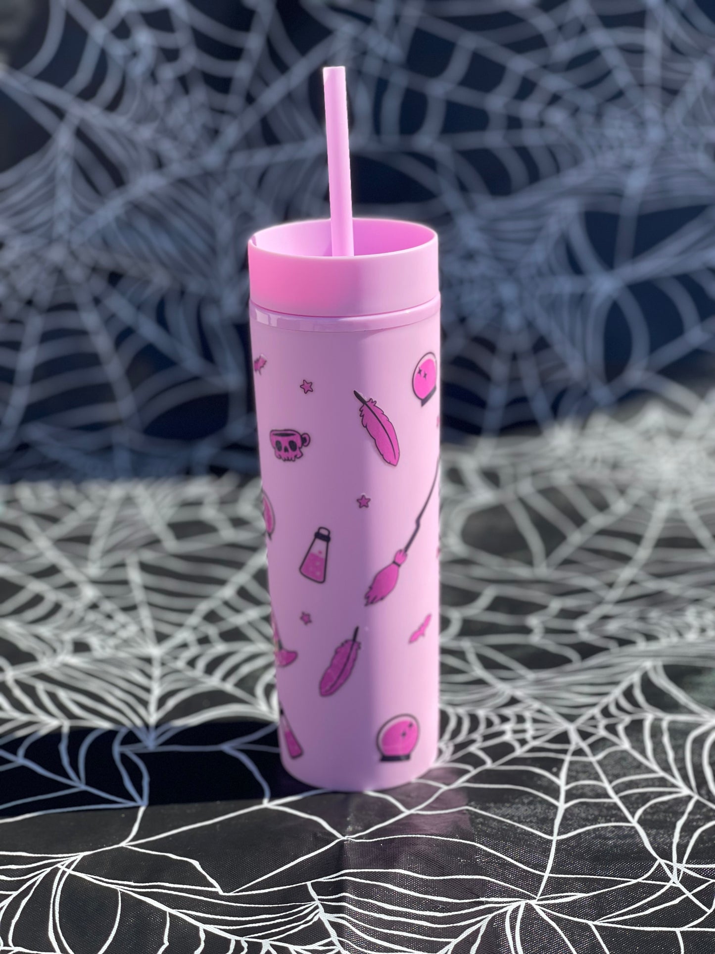 HP I Need Coffee to Focus Tumbler