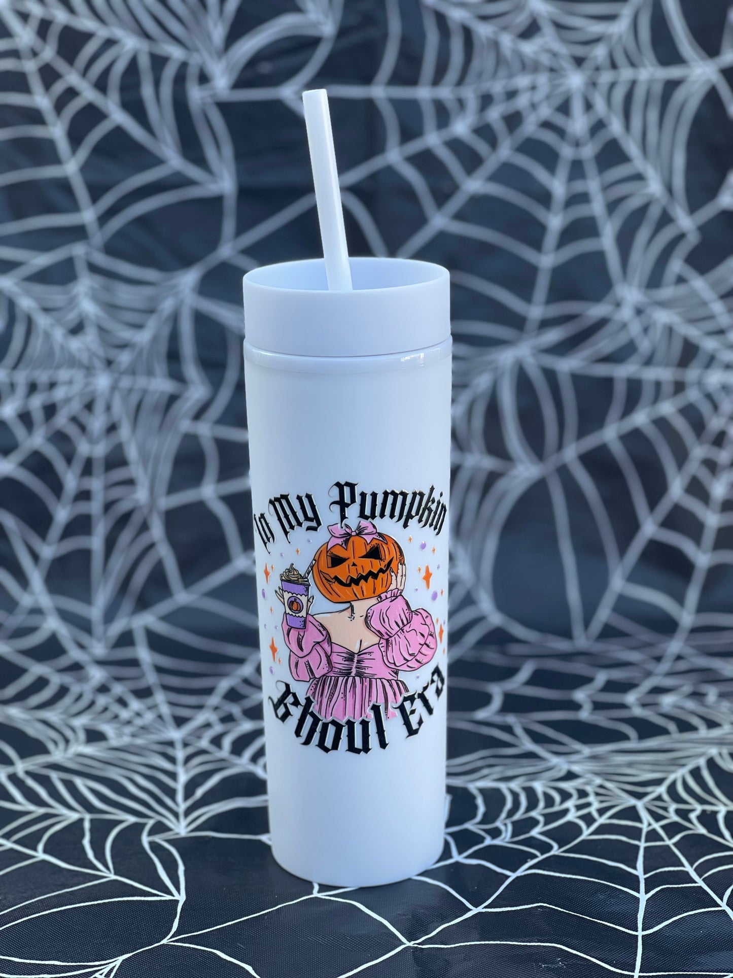 Pumpkin Ghoul Era Tumbler