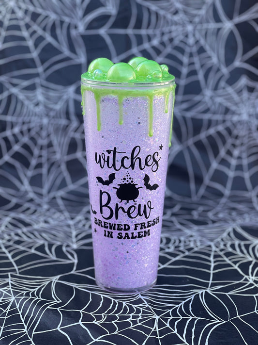 "Witches Brew" 3D Glow in the Dark Cauldron Tumbler