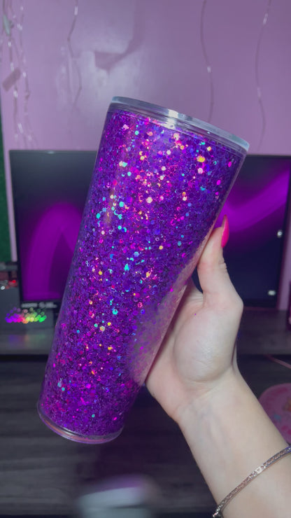 Personalized/ Customized Glitter Tumbler